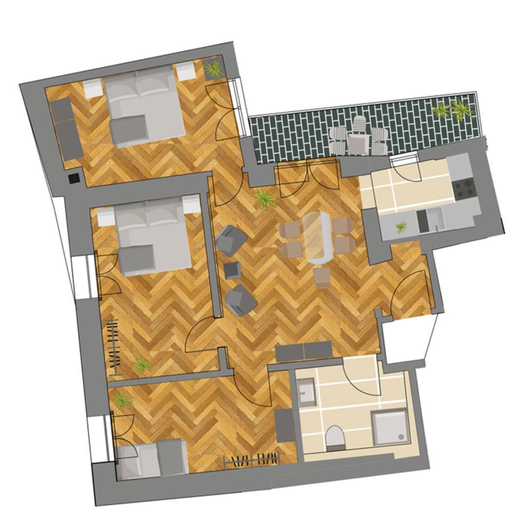 Wassergasse 11 레겐스부르크 객실 사진